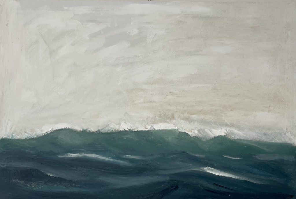 Seascape - acrylic on canvas