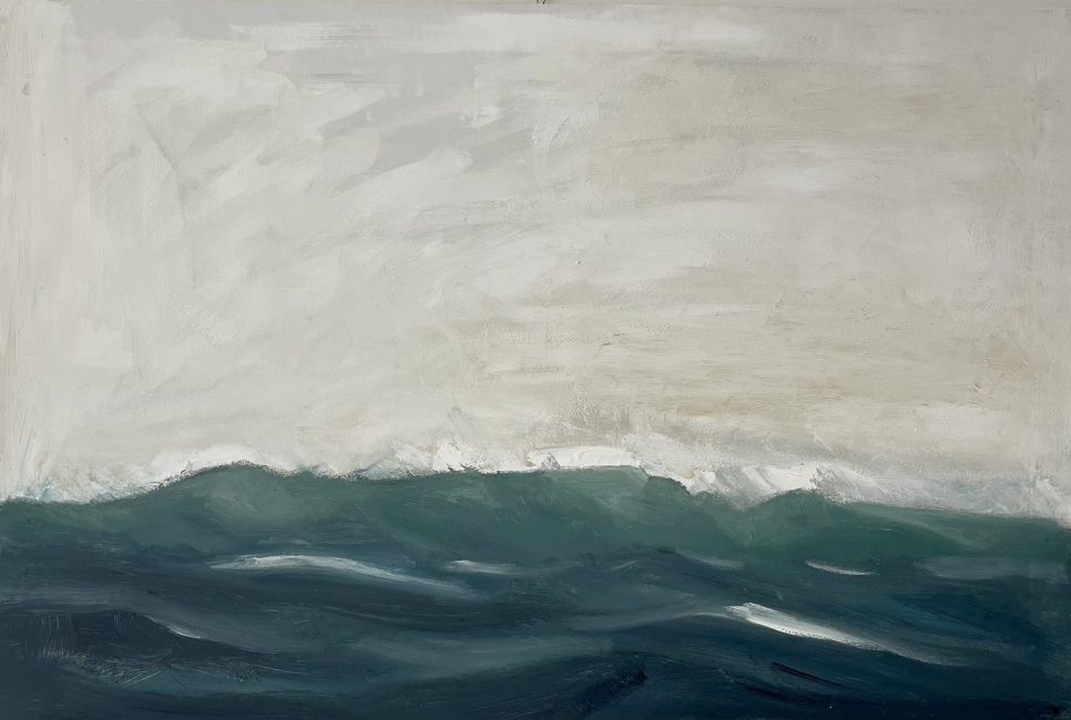 Seascape - acrylic on canvas
